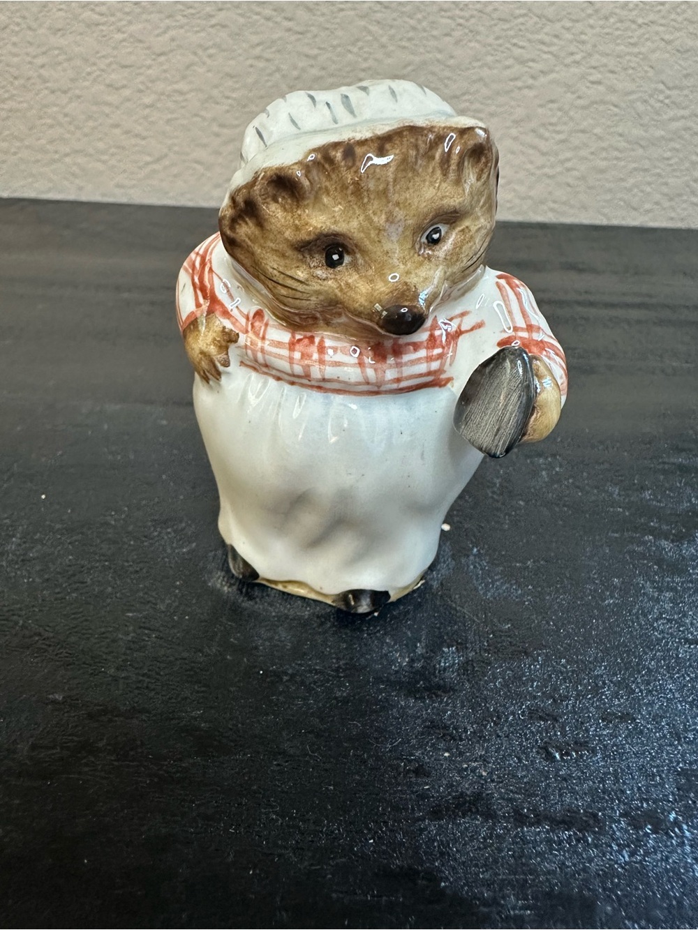 Vintage Beatrix Potter Mrs. Tiggy Winkle Hedgehog Figurine